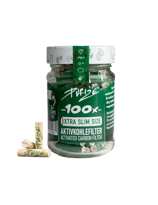 Filtres Purize XTRA Slim à La Ciotat – 100 filtres charbon actif